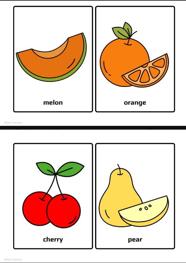 Flash Cards sample 4